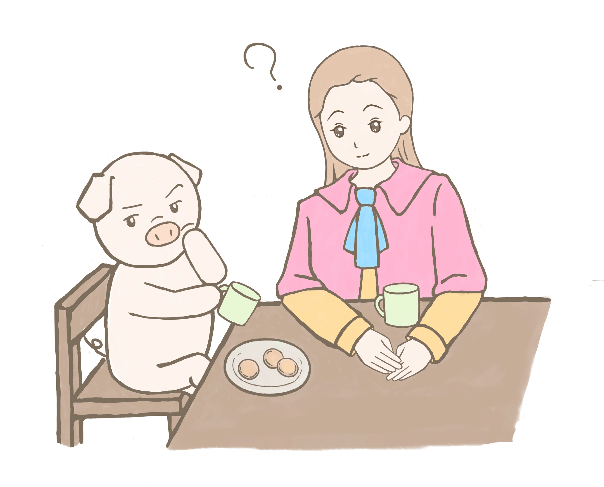 考えるポル